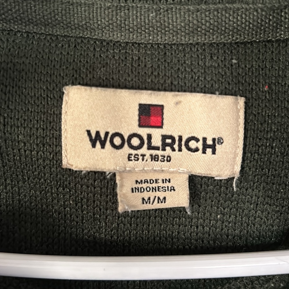 Woolrich Men’s 1/4 Zip Medium Style Code:HMQ0038S - Picture 4 of 7